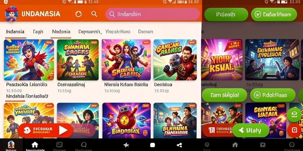 Tangkapan layar menunjukkan level yang menantang dengan musuh yang beragam.