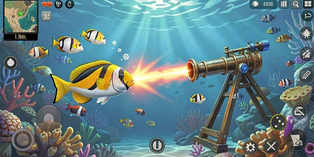Screenshot 1: Tampilan karakter utama dalam aksi.