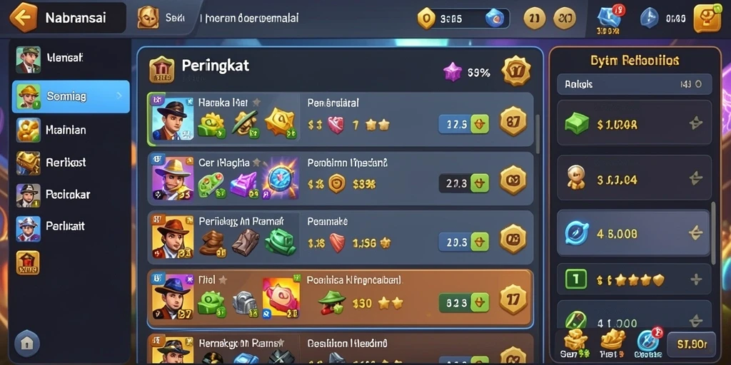 Tampilan antarmuka pengguna yang menarik dan mudah dinavigasi.
