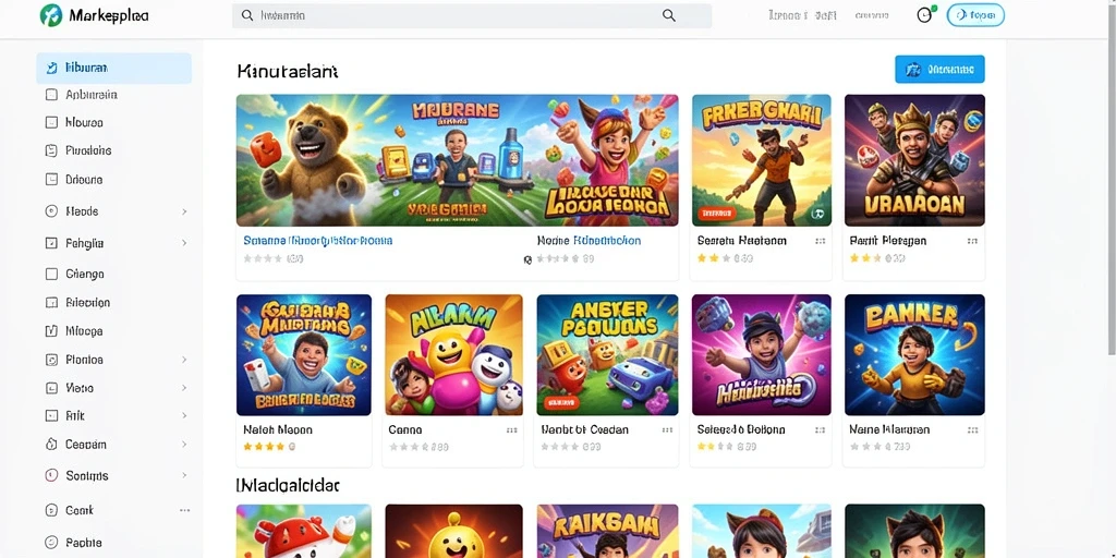 Tampilan grafis yang menawan dan penuh warna.