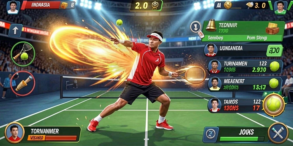 Tampilan utama aplikasi GEBYAR4D yang menarik.