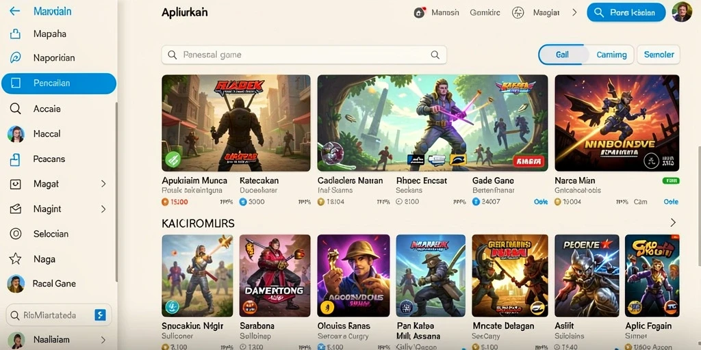Tampilan grafis yang memukau dan atraktif.