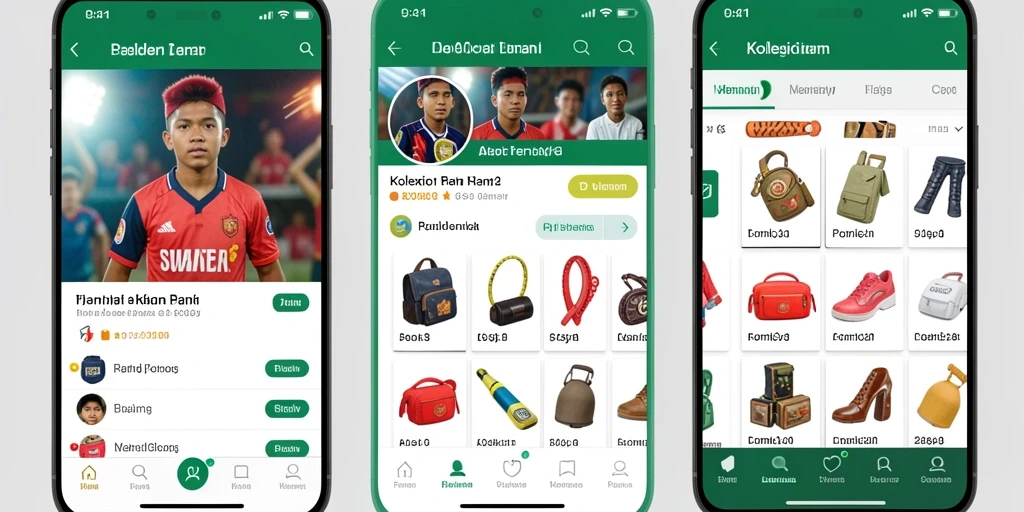 Tampilan awal yang menarik dengan navigasi mudah.