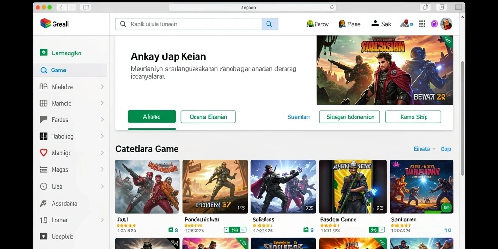 Tampilan antarmuka yang menarik dan mudah digunakan.