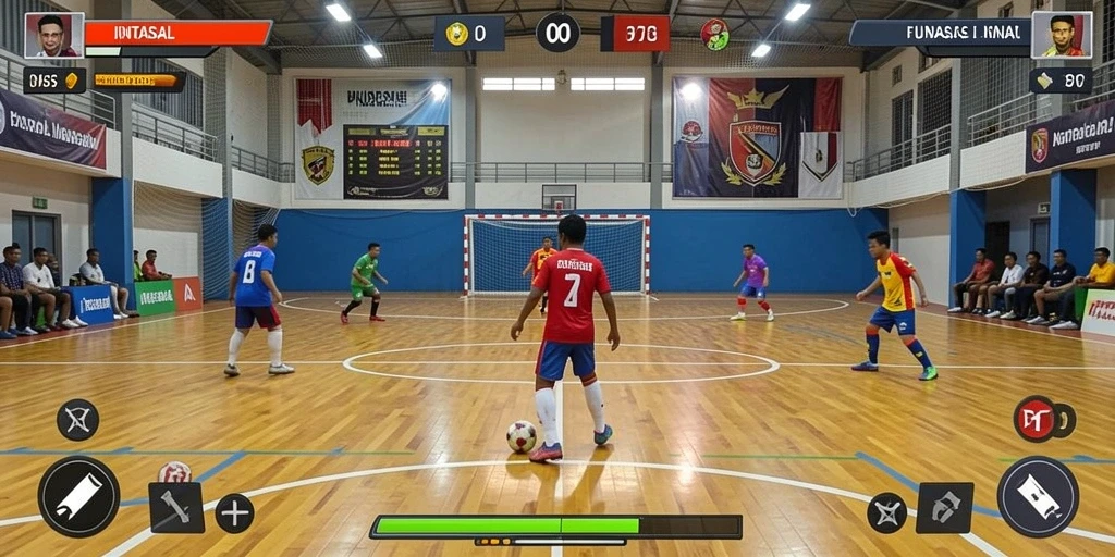 Screenshot pertama menunjukkan tampilan utama permainan slot.