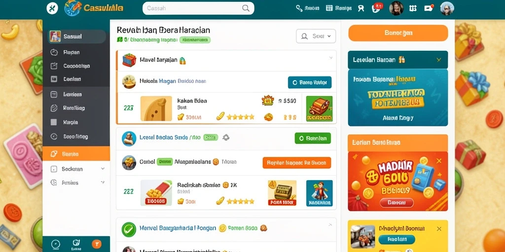 Tampilan awal PESONA77 yang menawan dan interaktif.