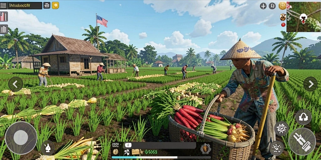 Tangkapan layar menampilkan grafis yang memukau dari game.