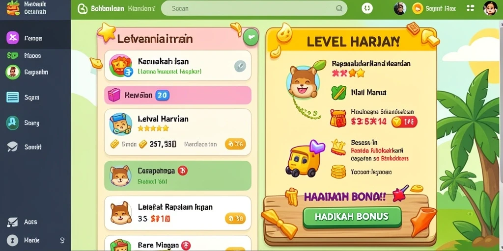 Tampilan antarmuka yang menarik dan mudah dinavigasi.
